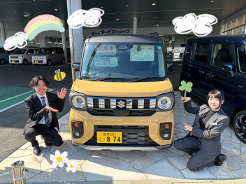充実します！スライドドアのお車(^^♪